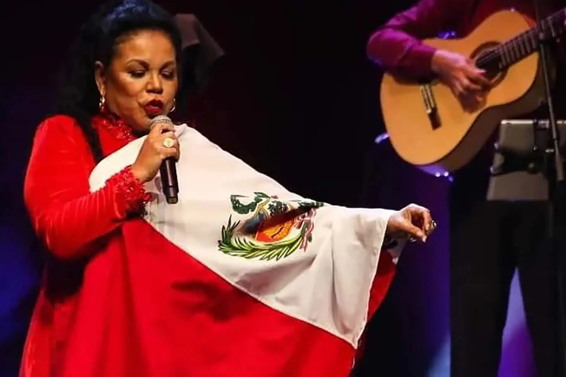 Eva Ayllón: "¡Feliz 28 de Julio querido Perú!" Foto: ANDINA/Difusión