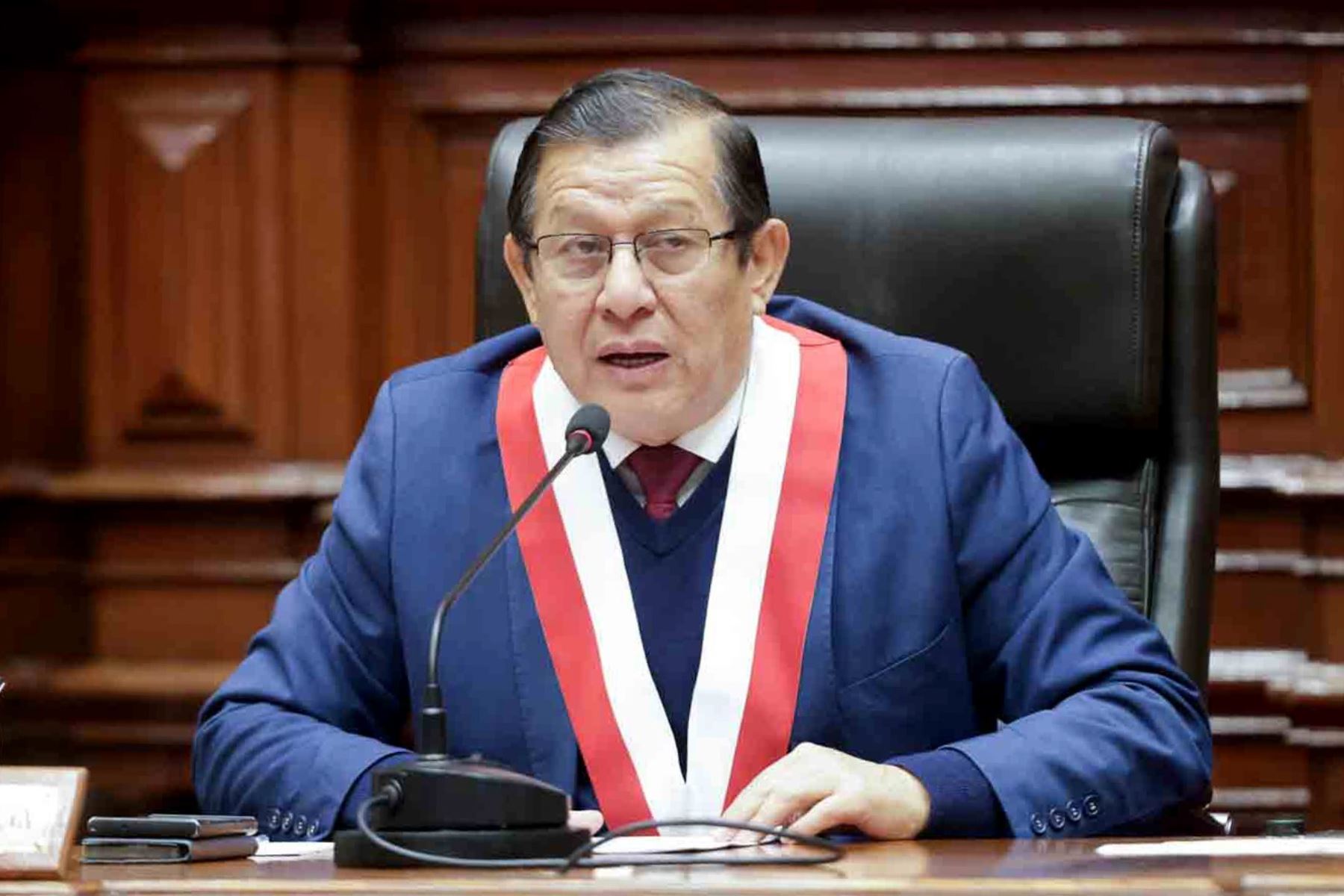 Presidente del Congreso respalda postura de Perú ante la OEA sobre