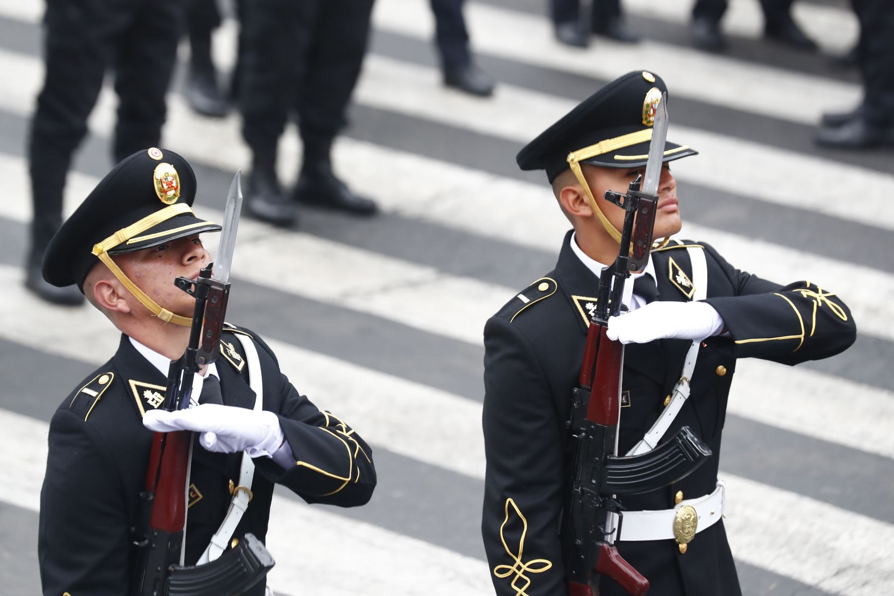 Personal policial. ANDINA/Daniel Bracamonte