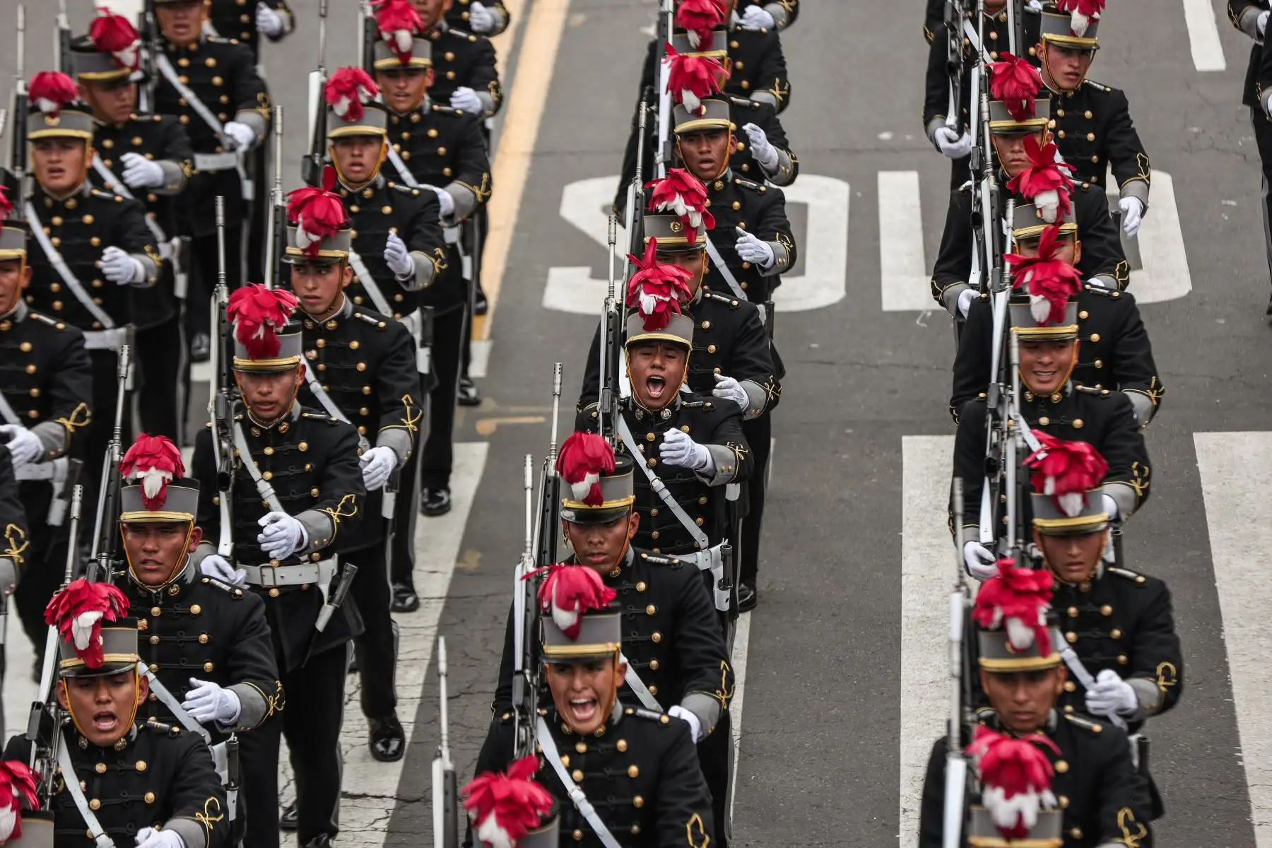 Multitudinaria asistencia a la Gran Parada y Desfile Cívico Militar por Fiestas Patrias 2024. Foto: ANDINA/ Connie Calderon