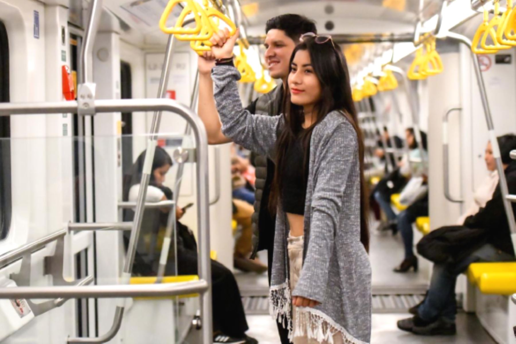 Línea 2 del Metro: siete millones de pasajeros se movilizaron en tren subterráneo del Perú. Foto: ANDINA/Difusión.