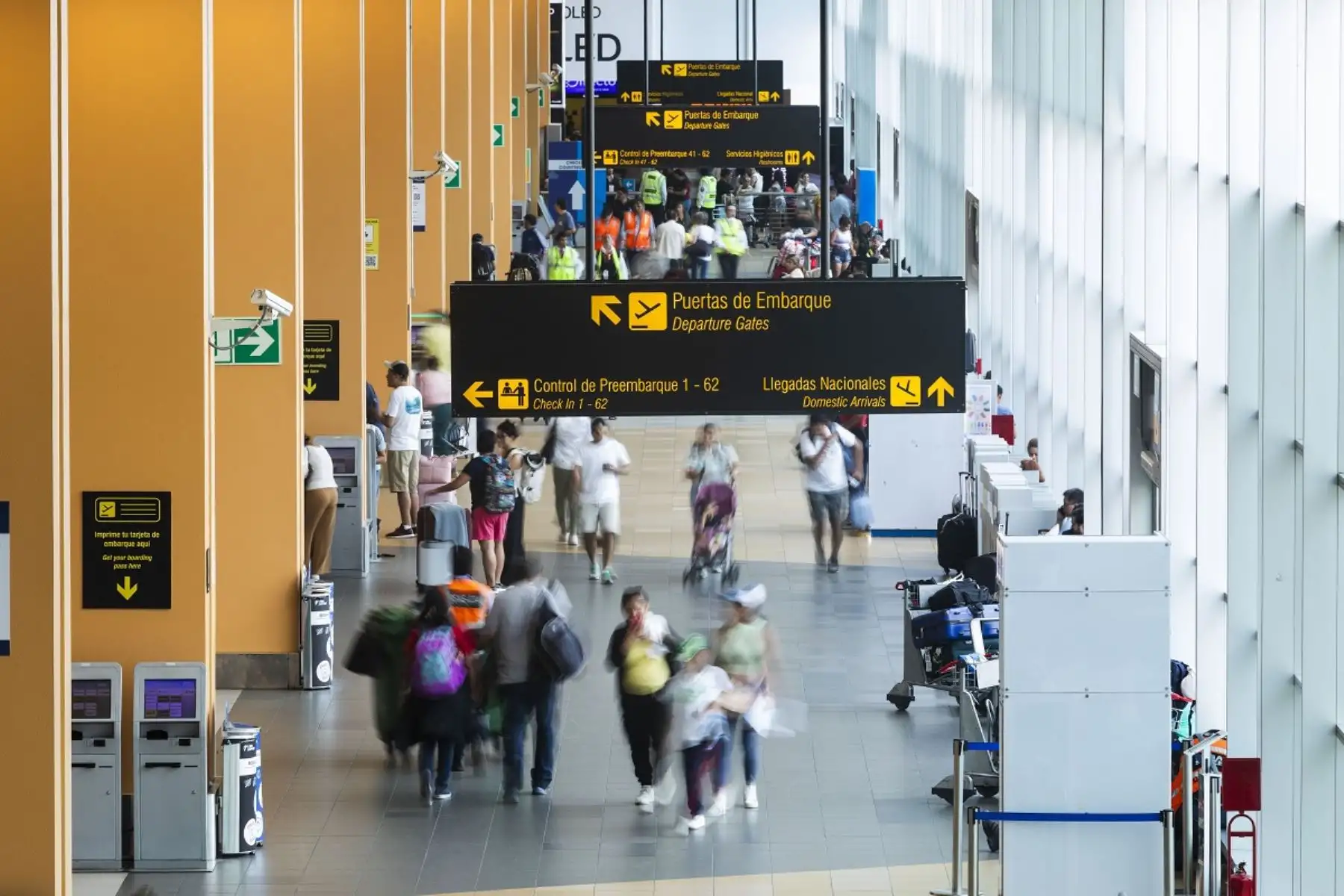 Aeropuerto Internacional Jorge Chávez. Foto: Cortesía.