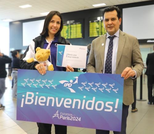 María Luis Doig fue recibida por el presidente del Instituto Peruano del Deporte (IPD), Federico Tong