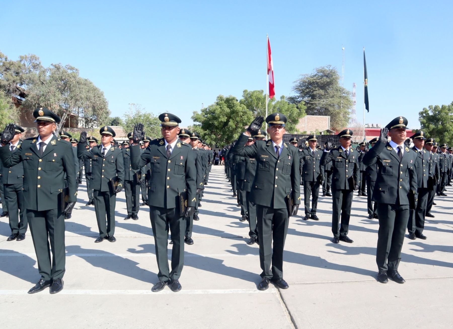 Más de 300 nuevos policías se gradúan y reforzarán la seguridad ciudadana en Piura y en otras regiones del país. ANDINA/Difusión