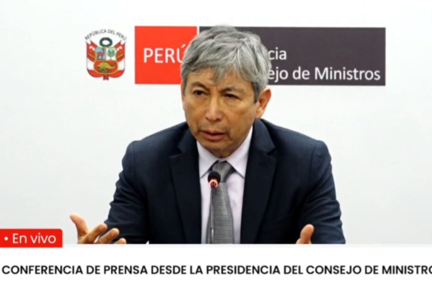 Ministro de Economía y Finanzas, José Arista. ANDINA/Difusión
