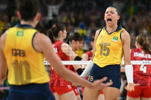 Ana Carolina Da Silva celebra al máximo el triunfo brasileño
