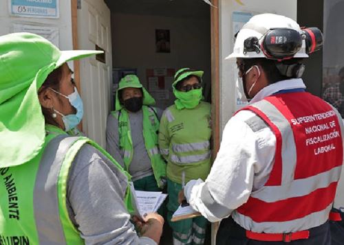 Sunafil brinda asistencia técnica a más de 4,000 trabajadores municipales de las regiones de Pasco, Junín, Huánuco, Ayacucho, Huancavelica y Apurímac. ANDINA/Difusión