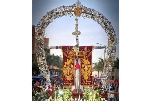 El lunes 5 de agosto, a las 11 a. m., el obispo de Chiclayo, Edinson Farfán, oficiará la tradicional misa en el atrio del templo San Julián de Motupe. Foto: ANDINA/Difusión