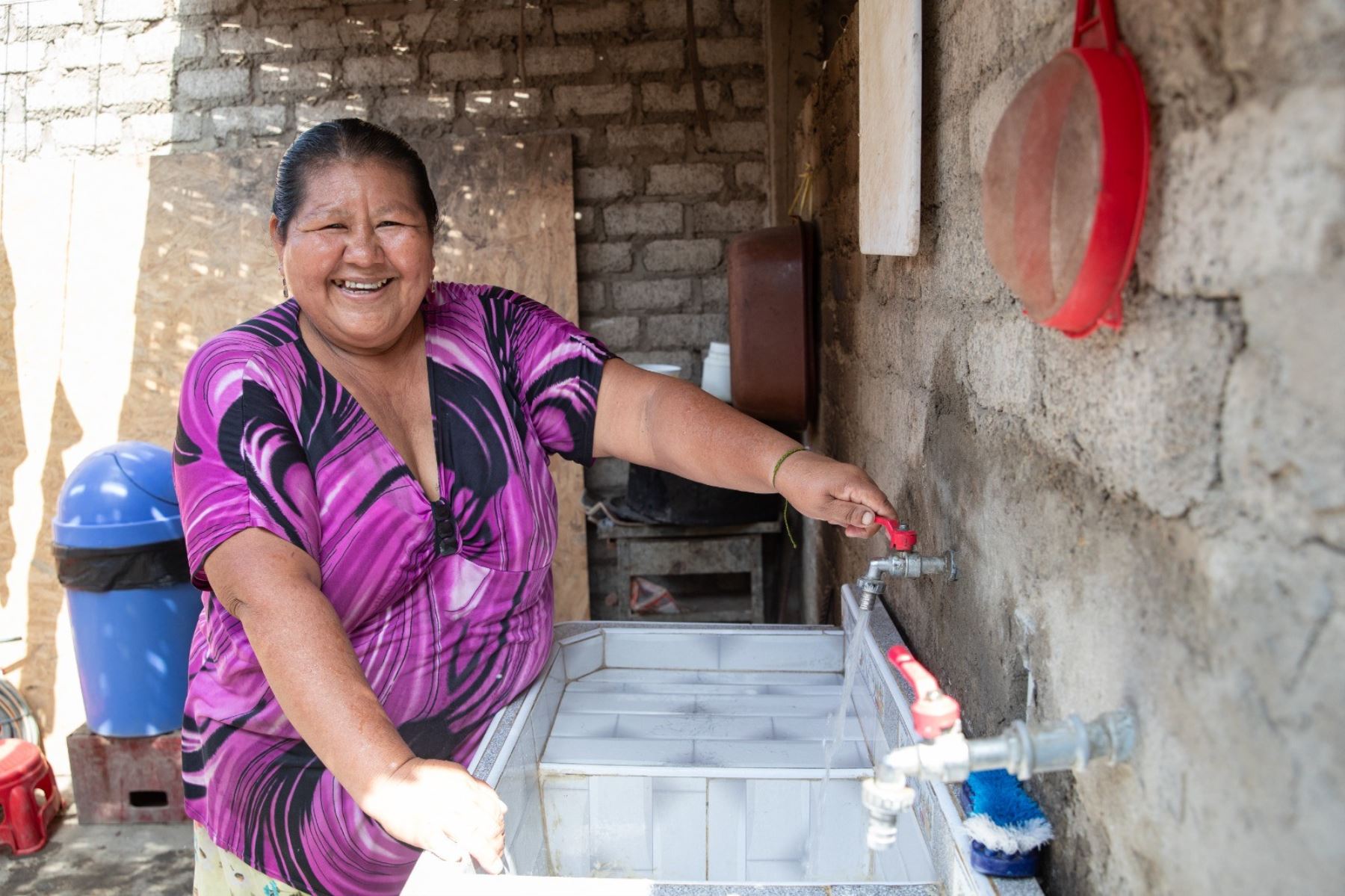 Más peruanos accederán al agua a menores precios con la Ley de Acceso Universal al agua potable. ANDINA/Difusión.