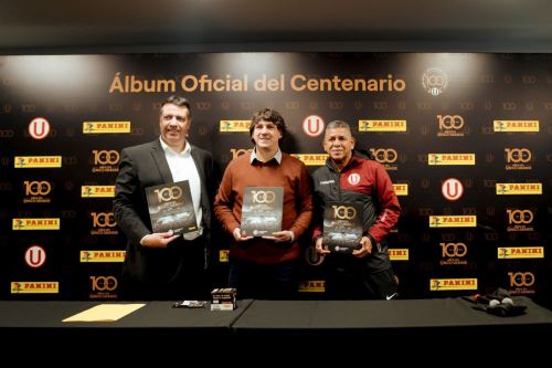 Universitario de Deportes presentó oficialmente el álbum oficial del Centenario