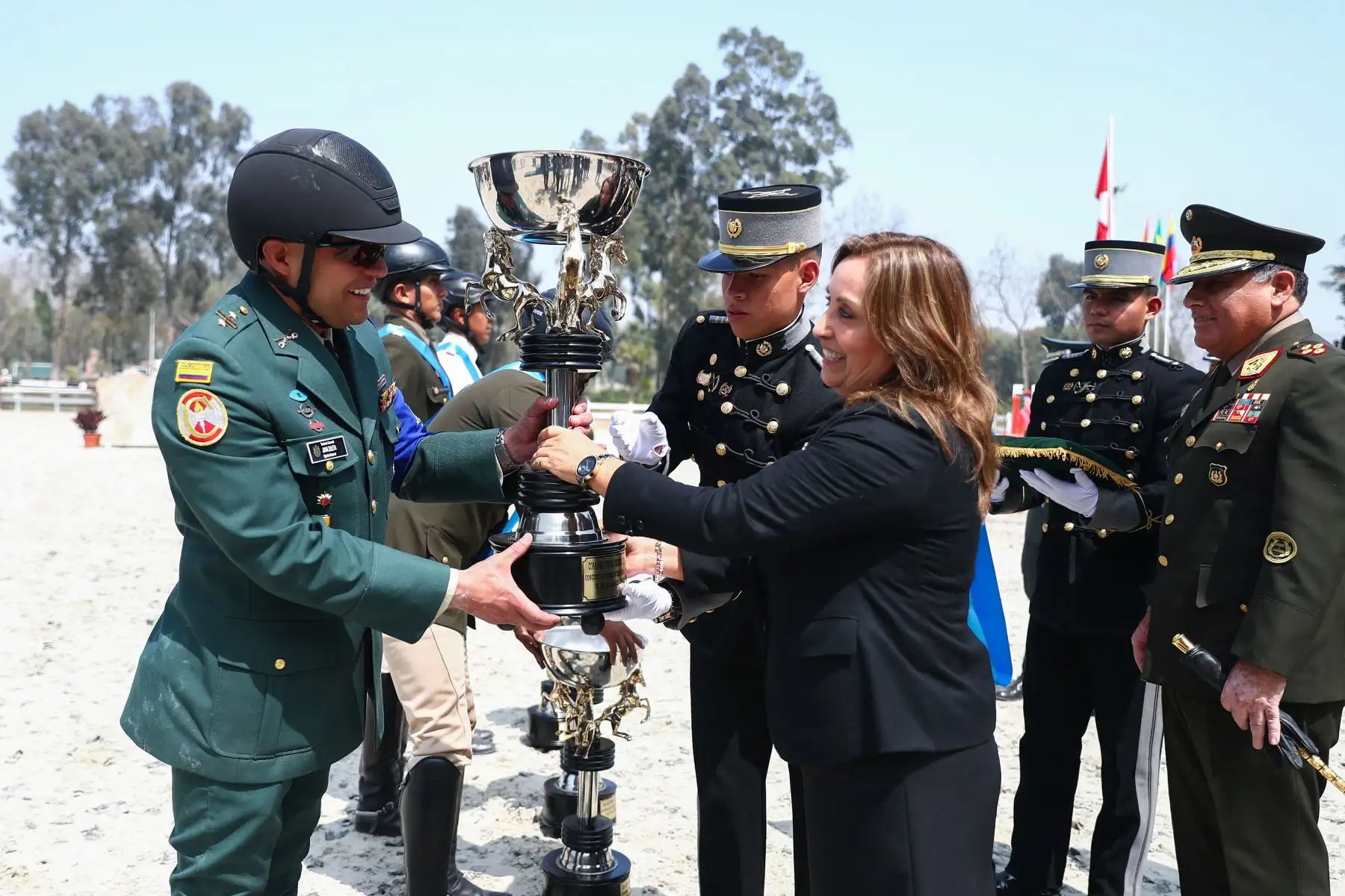 Concurso Ecuestre “Copa Junín” Trofeo Presidente de la República. Foto: ANDINA/Prensa Presidencia