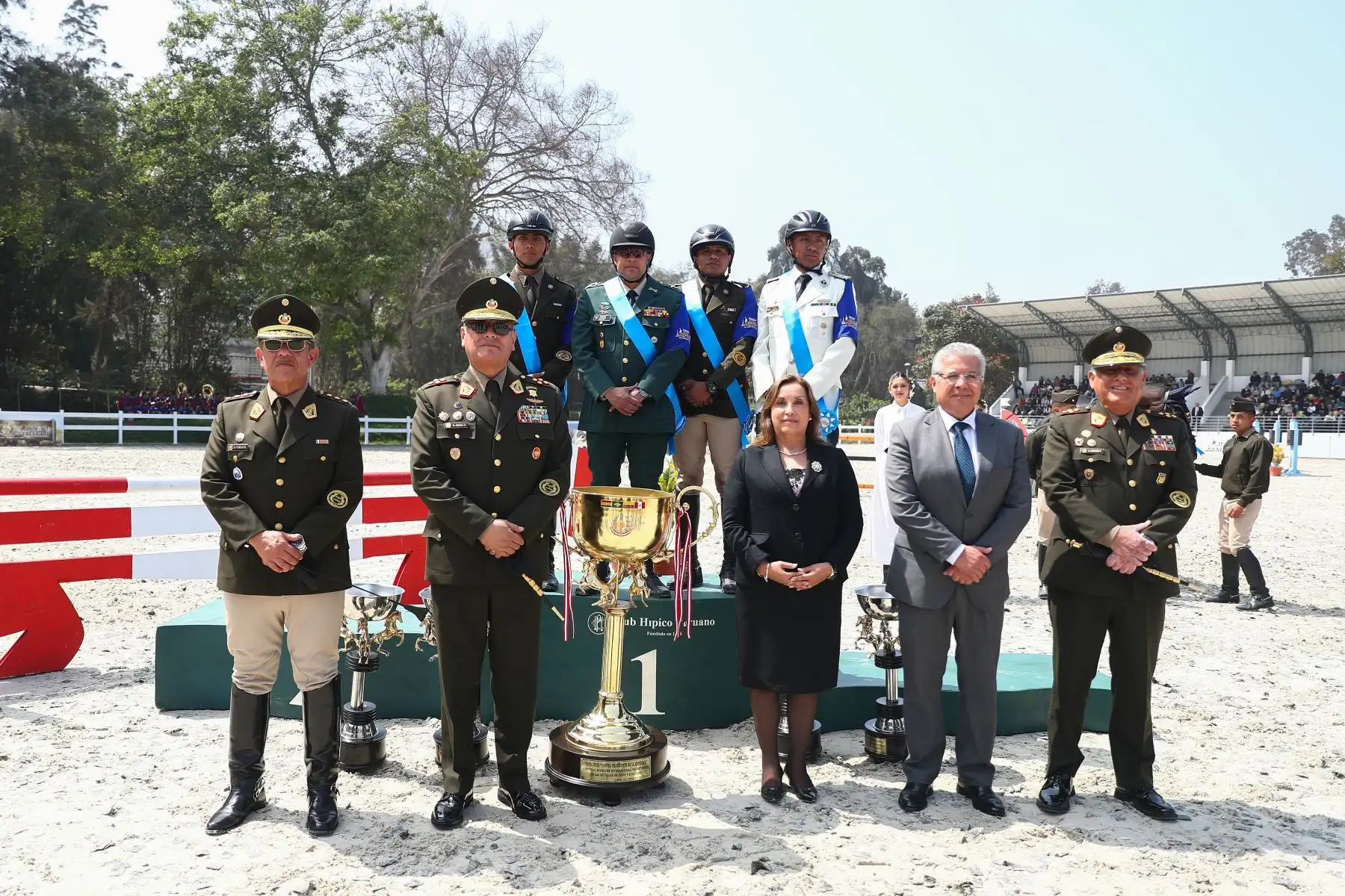 Concurso Ecuestre “Copa Junín” Trofeo Presidente de la República. Foto: ANDINA/Prensa Presidencia