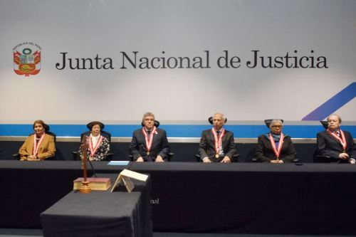 Pleno de la Junta Nacional de Justicia, ANDINA/Difusión