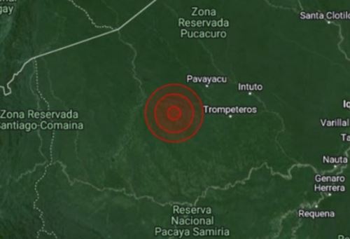 Un temblor de magnitud 4.4, con una profundidad de 110 kilómetros, se registró esta mañana en la provincia de Datem del Marañón, departamento de Loreto, informó el Centro Sismológico Nacional del Instituto Geofísico del Perú (IGP).