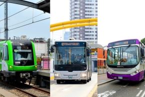 Conoce los horarios del transporte público en Lima y Callao durante hoy feriado 6 de agosto. Foto: ANDINA/Difusión