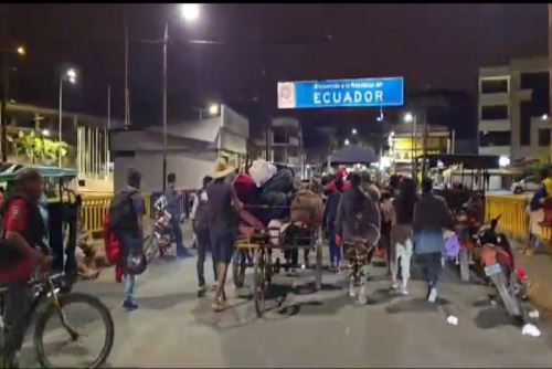 Tumbes: venezolanos retornan a su país para sumarse a recuperar la democracia