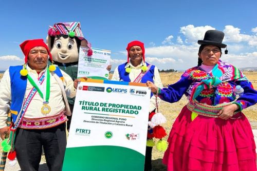 La inscripción de estos títulos de propiedad rural beneficia a 180, 771 agricultores y comuneros, sumando alrededor de 143,000 hectáreas de terreno formalizadas, en 9 regiones.