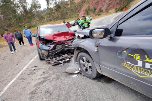 Los accidentes también dejaron varios heridos.