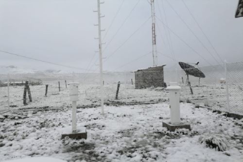 El Senamhi advirtió que se prevé nieve en localidades de la Sierra sobre los 3,900 metros sobre el nivel del mar. Foto: ANDINA/Difusión