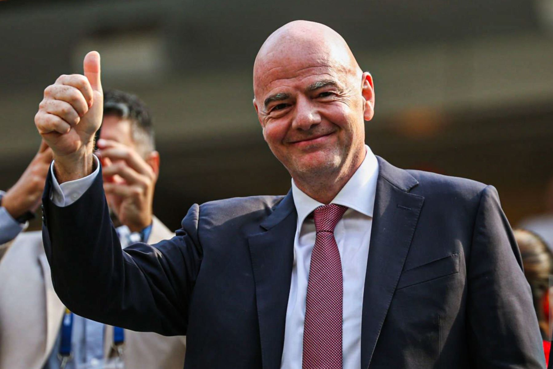 Gianni Infantino presidente de la FIFA.