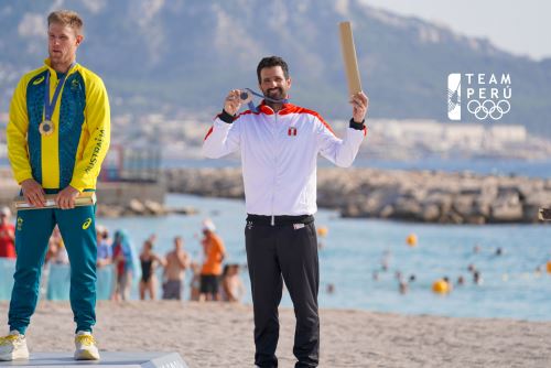 Stefano Peschiera se colgó la medalla olímpica de bronces en vela