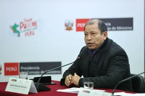 Ministro de Trabajo y Promoción del Empleo, Daniel Maurate Romero. ANDINA/Difusión
