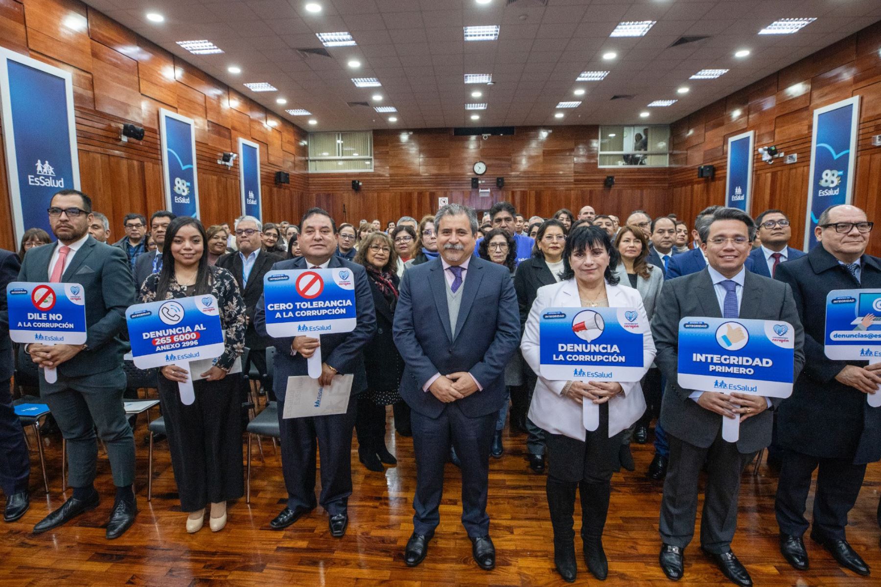 EsSalud refuerza su compromiso con la integridad y la transparencia. Foto: Andina/Difusión