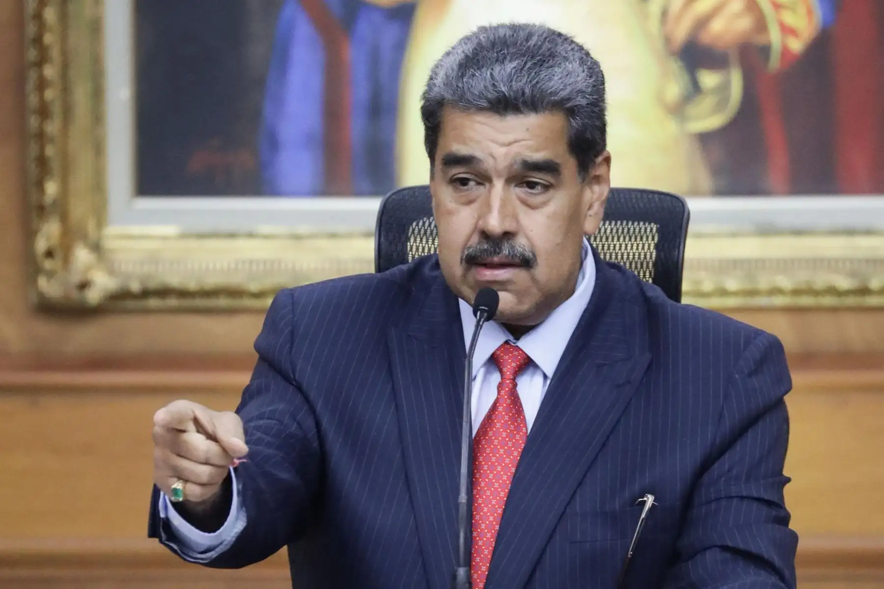 Nicolás Maduro, presidente de Venezuela. Foto: EFE