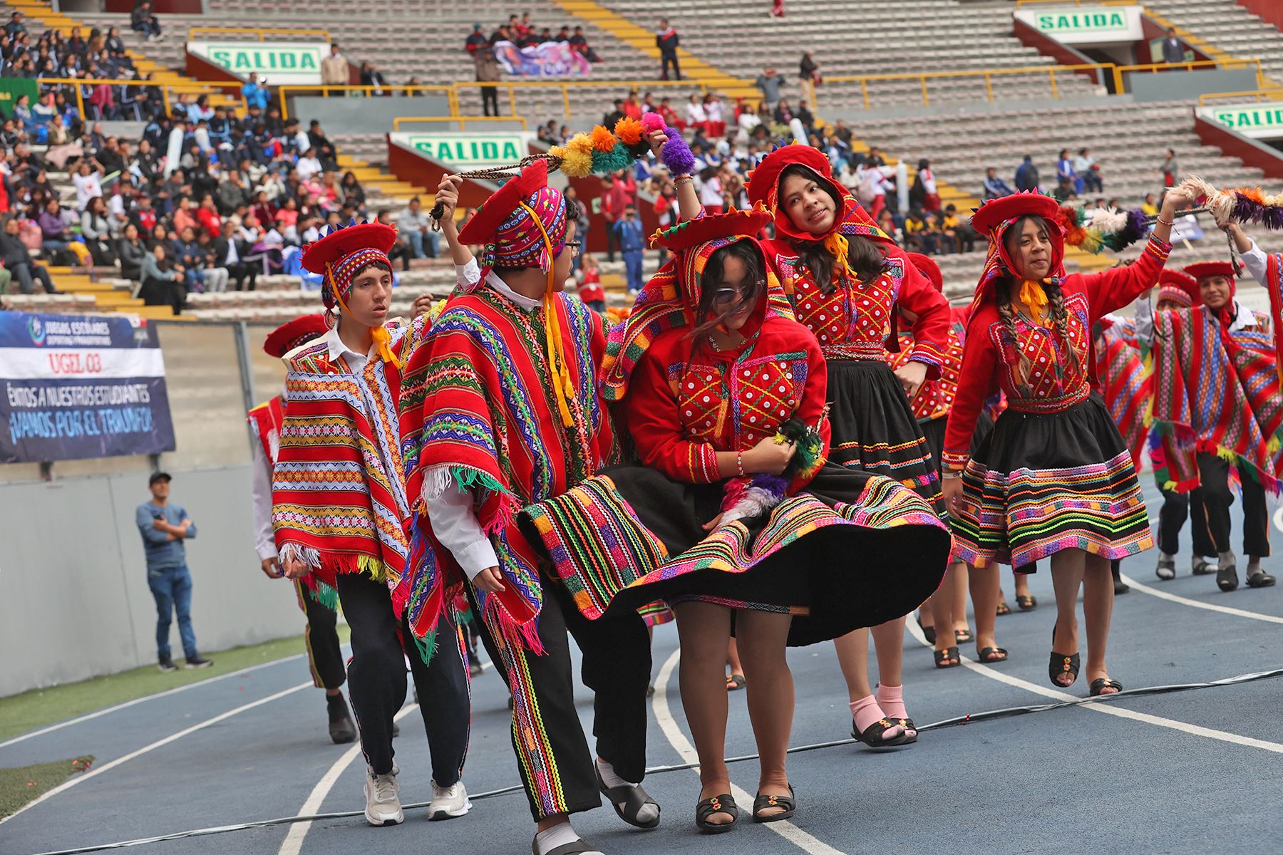 Inauguración de los Juegos Escolares Deportivos y Paradeportivos 2024 – JEDPA “Edición Bicentenario”, en Lima Metropolitana. Foto: ANDINA / Juan Carlos Guzmán