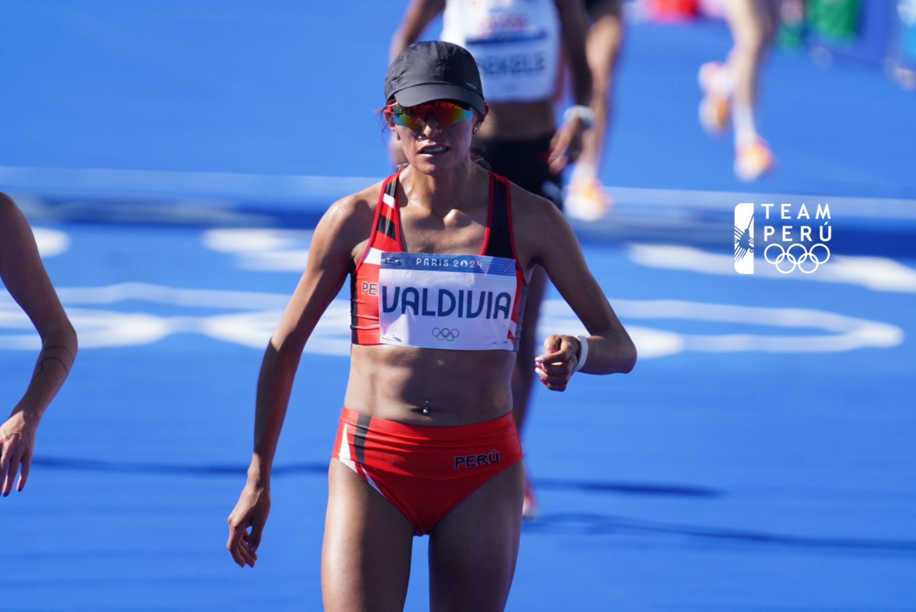 Thalia Valdivia se ubicó en el puesto 18 en el maratón de los Juegos Olímpicos