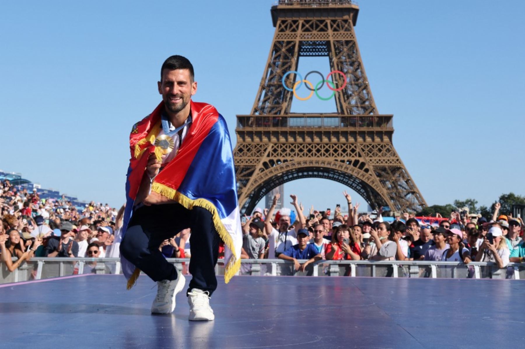 Novak Djokovic obtuvo su primera medalla de oro olímpica y asoma como el mejor tenista de la historia