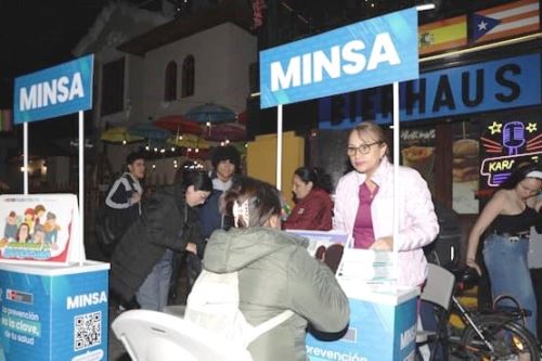 Barranco: Minsa lanza Semana de la Juventud con servicios de salud en discotecas. Foto: ANDINA/Difusión.