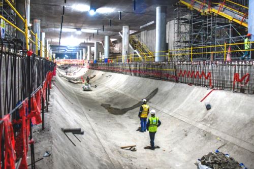 Construcción de la Línea 2 del Metro de Lima, mediante la modalidad de Asociación Público Privada (APP). ANDINA/Difusión