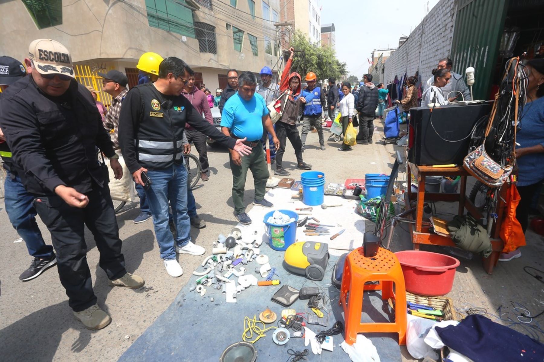 SMP: desalojan a más de 250 ambulantes y recuperan espacios públicos. Foto: ANDINA/Difusión.