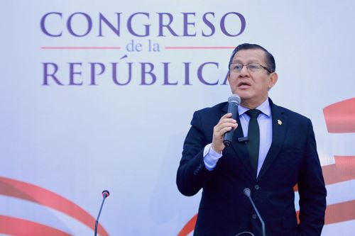 Eduardo Salhuana, presidente del Congreso. ANDINA/Difusión