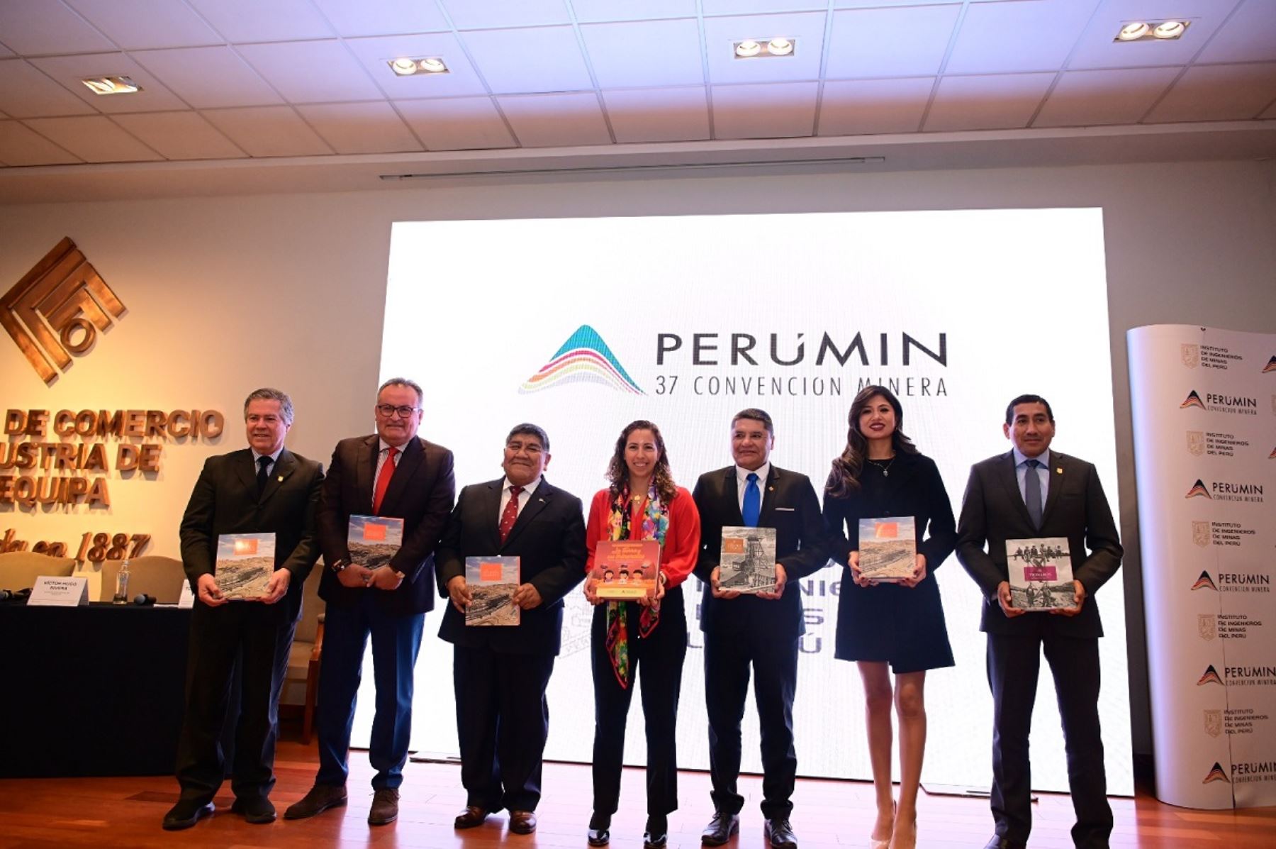 Lanzamiento de Perumin 37 que se realizará el 2025 en Arequipa. Foto: Cortesía.