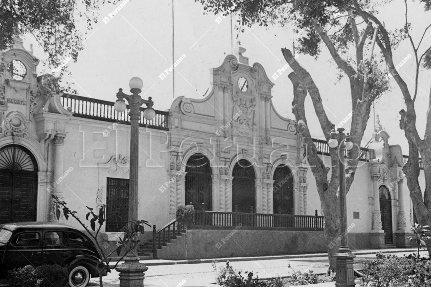 Lima - década 1940 / Quinta de los Libertadores, actual sede del Museo Nacional de Historia y del Museo Nacional de Arqueología y Antropología en Pueblo Libre. Foto: Archivo Histórico de El Peruano