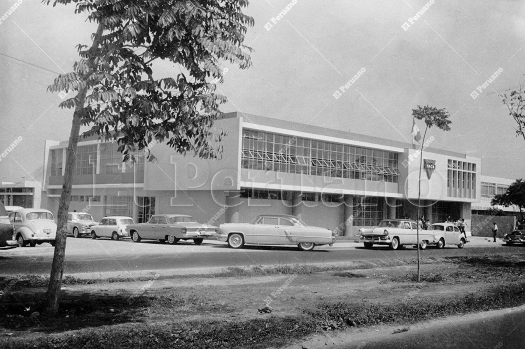 Lima - Década 1960 / Sede de la Asociación Cristiana de Jóvenes (YMCA ) en Pueblo Libre. Fotos: Archivo Histórico de El Peruano.