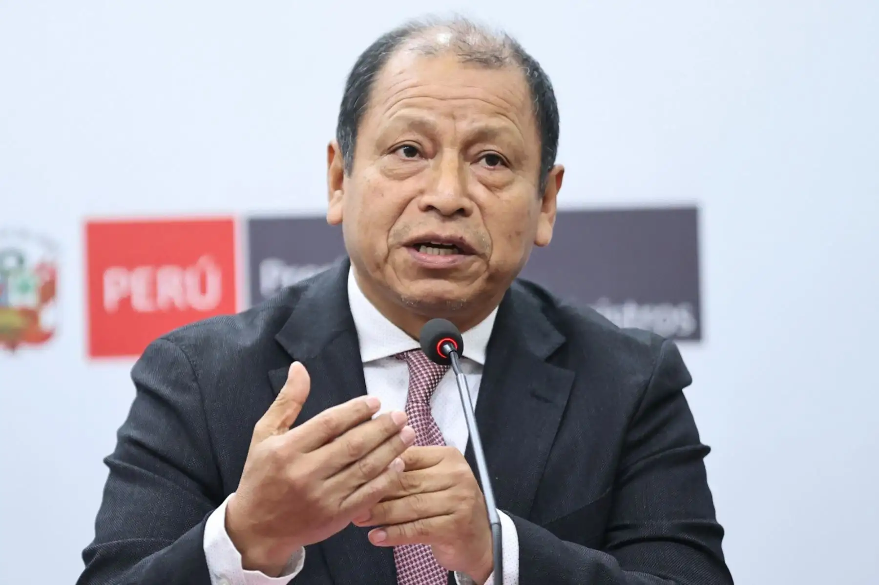 Ministro de Trabajo y Promoción del Empleo, Daniel Maurate. ANDINA/Difusión