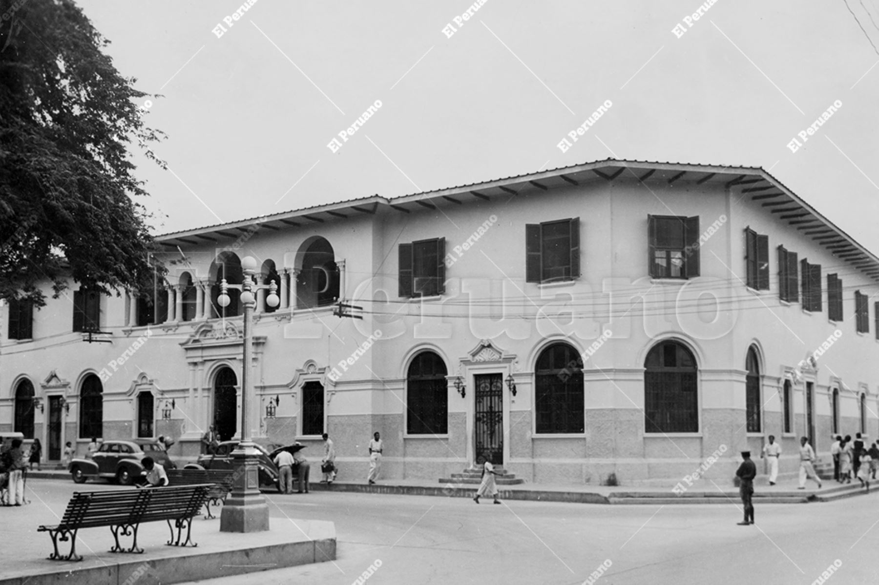 Piura - junio 1951 / Hotel de Turistas de Piura. Foto: Archivo Histórico de El Peruano