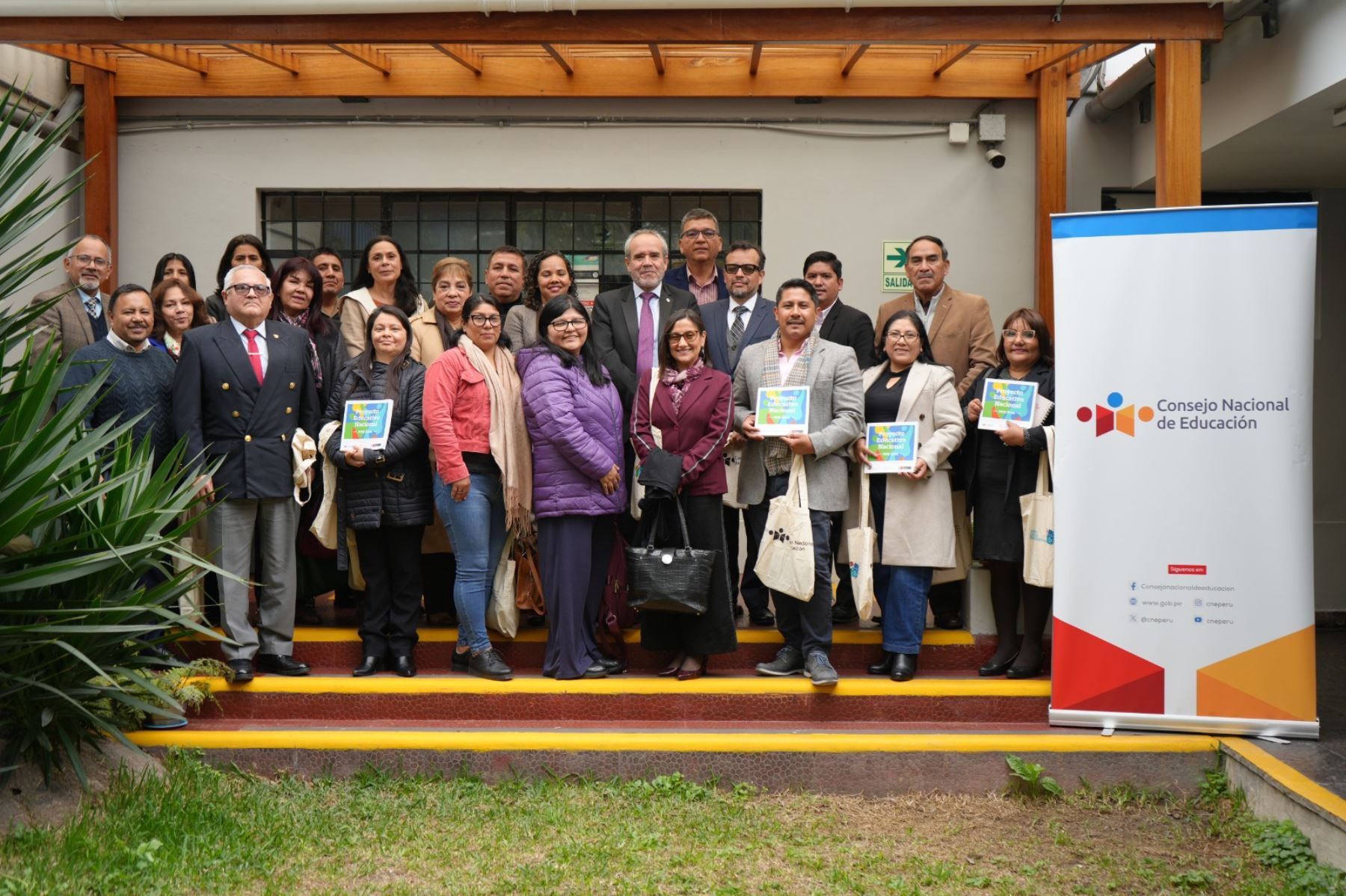 CNE reúne a sectores del Estado y organismos autónomos para articular las políticas educativas con el Proyecto Educativo Nacional al 2036. Foto: ANDINA/Difusión