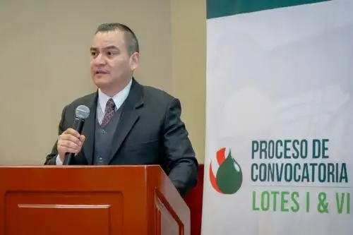 Jorge Eduardo Pesantes Escalante, presidente de Perupetro. Foto: Cortesía.