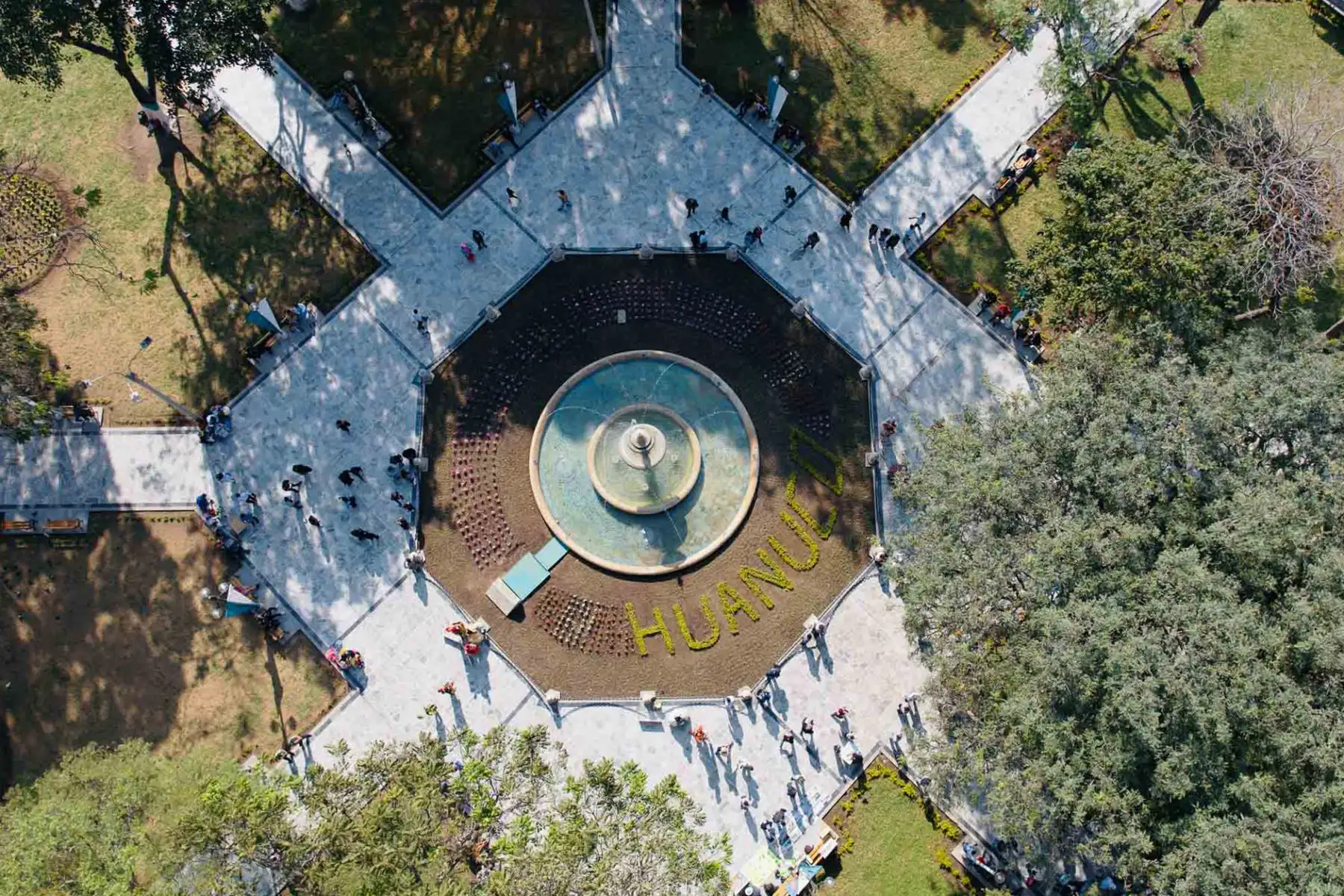 Homenaje a Huánuco por sus 485 años de fundación.
 Foto: ANDINA/Braian Reyna