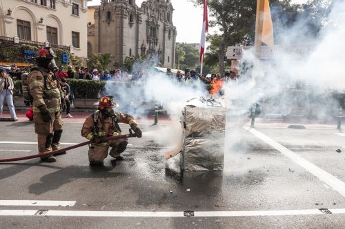 Segundo Simulacro Nacional Multipeligro en Miraflores