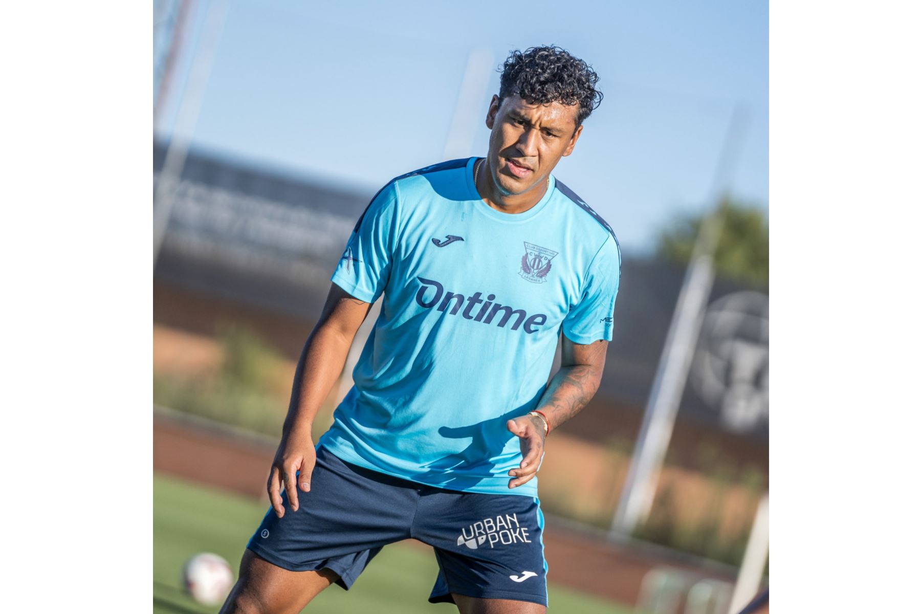 Renato Tapia inicia entrenamientos en su nuevo club el C.D Leganes