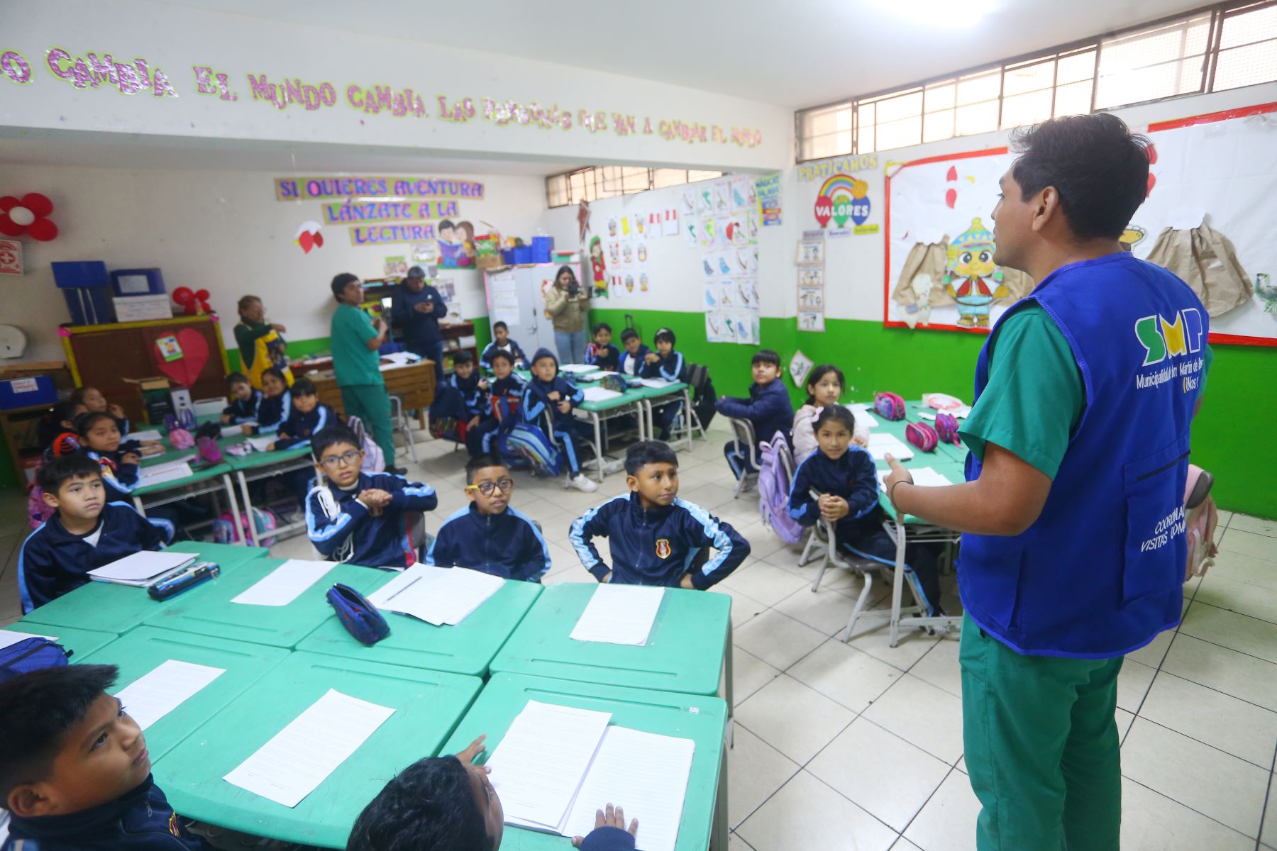 Municipalidad de San Martín de Porres brinda charlas educativas a niños sobre cuidado y protección de mascotas. Foto: ANDINA/Difusión