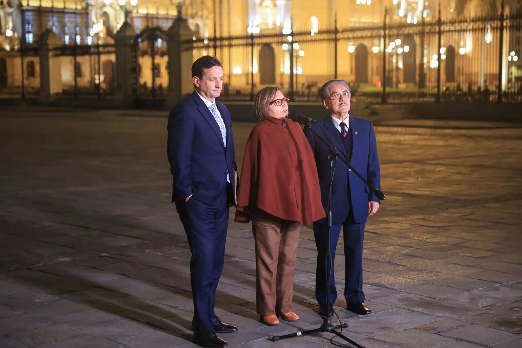 Presidenta Dina Boluarte se reúne con Renovación Popular. Foto: ANDINA/Prensa Presidencia