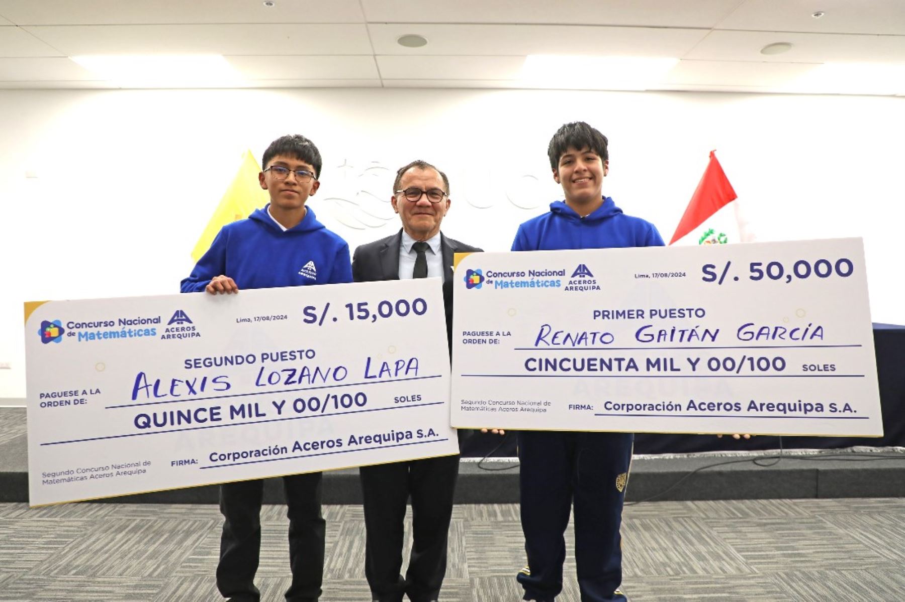 Alumnos de Lima y Junín ganaron S/ 65,000 en Concurso Nacional de Matemáticas. Foto: ANDINA/Difusión.