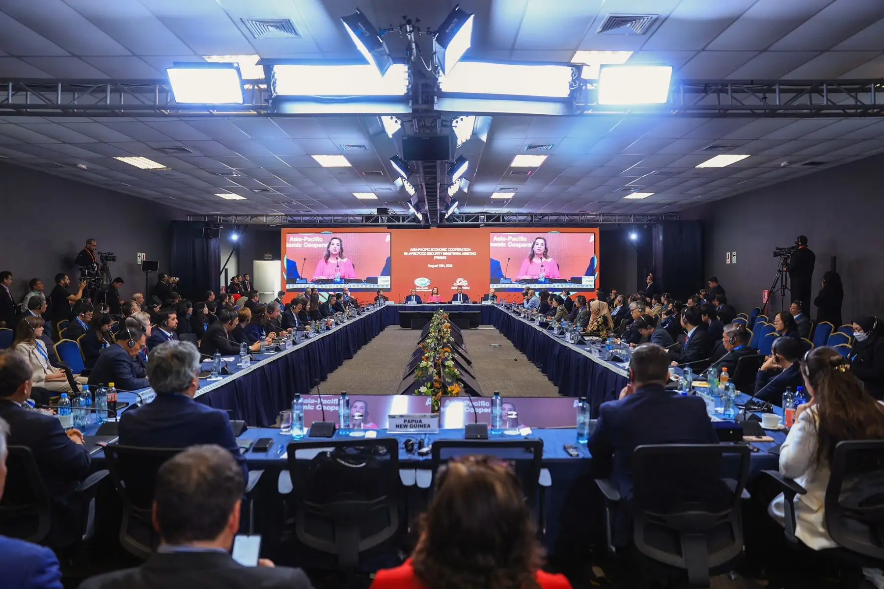 Clausura de la IX reunión ministerial APEC sobre seguridad alimentaria.
Foto: ANDINA/Prensa Presidencia