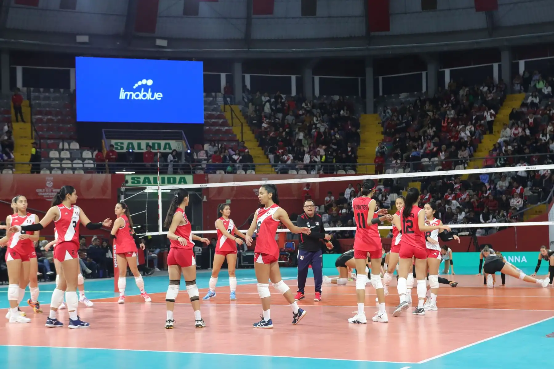 Imágenes previas al partido entre la la selección peruana de voleibol que se enfrenta a Canadá por la segunda fecha del Grupo A del Campeonato Mundial de Voleibol U17.
Foto: ANDINA / Lino Chipana.